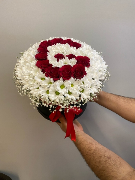 Harfli Gül Kutusu